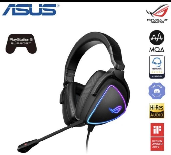 Asus Rog Delta S Usb-c Gaming Headset With Ai Noise Canceling Mic
