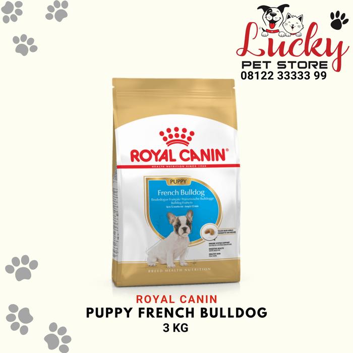 Gambar royal canin puppy french bulldog 3kg dari Lucky Pet Store undefined Tokopedia