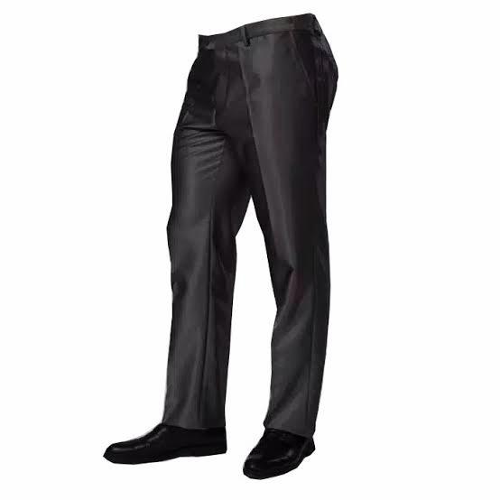 Gambar Celana Kerja Pria Slim Fit bahan Wool mengkilap - Celana Bahan metalik - Hitam, 28 dari grosir fashion pria_NEW undefined Tokopedia
