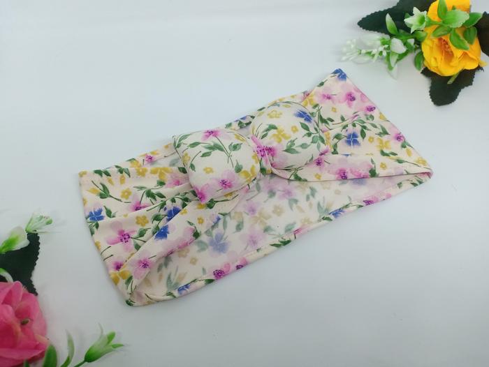 Gambar bandana bayi pillow monalis / baby / anak / kids / bandu / bando - Putih dari kabbih shop undefined 2 Tokopedia