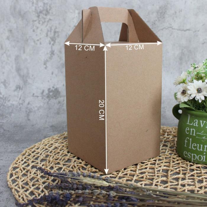 Gambar Parsel Ramadan Kardus jinjing 3 toples 250gr (isi 10) DT09 bigmadam - Cokelat dari Big Madam Store undefined Tokopedia