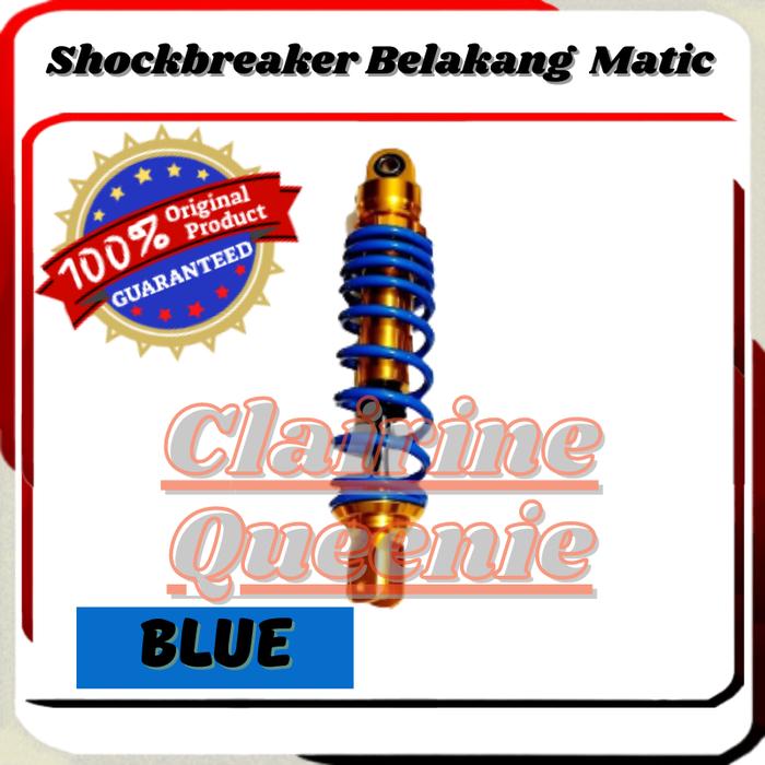 Gambar Shockbreaker Beat Fi Karbu Vario 110 Scoopy Xride Fino Mio Soul GT DLL - Biru dari QueenieCollection undefined Tokopedia