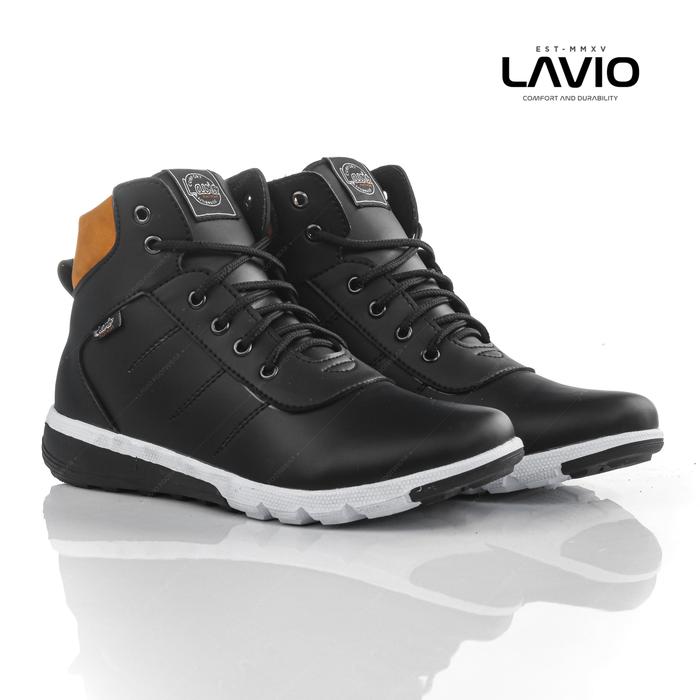 Gambar Sepatu Loafers Casual Santai Kuliah Pria Casual Lavio Ryuga - Hitam, 41 dari Sepatu Cladico_Lavio undefined Tokopedia