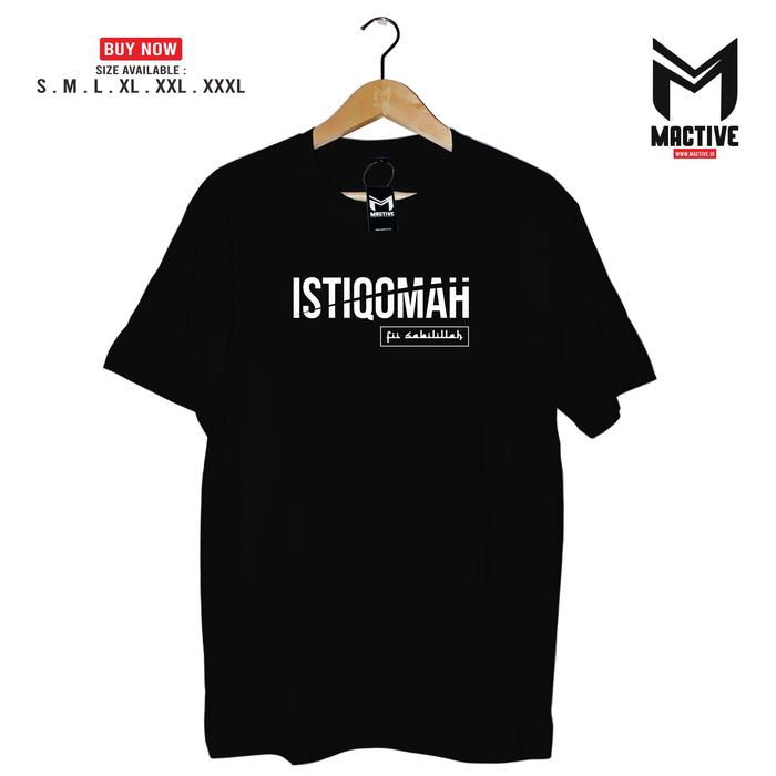 Gambar Kaos Sablon ISLAMI ISTIQOMAH FI SABILILLAH Atasan Pria Baju Pria - MAC - XL, Merah dari MACTIVE undefined Tokopedia