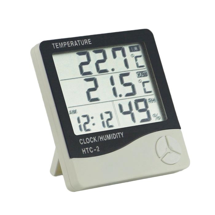 Gambar Hygrometer HTC-2 Digital/Alat Pengukur Suhu Kelembaban Udara dari Sun Flowers Medica undefined Tokopedia