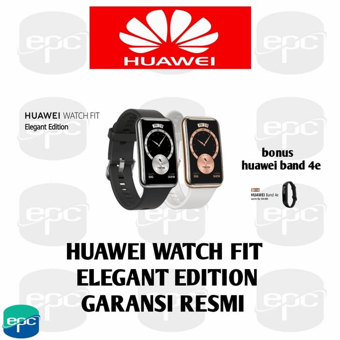Jual HUAWEI WATCH FIT ELEGANT EDITION GARANSI RESMI - Jakarta Pusat - Elite  Phone Cell | Tokopedia