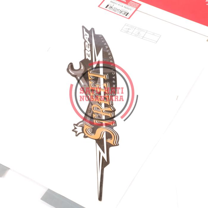 Gambar Beat Street - Honda Ori Sticker Stripe Stripping Body RIght Left Cover Type 1 - Kanan dari Honda Star Official Shop undefined Tokopedia
