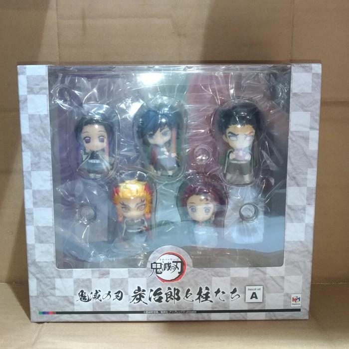 Gambar Megahouse Demon Slayer the Hashiras Mascot Box 5 Figure Set A dari Hobbytrain undefined Tokopedia