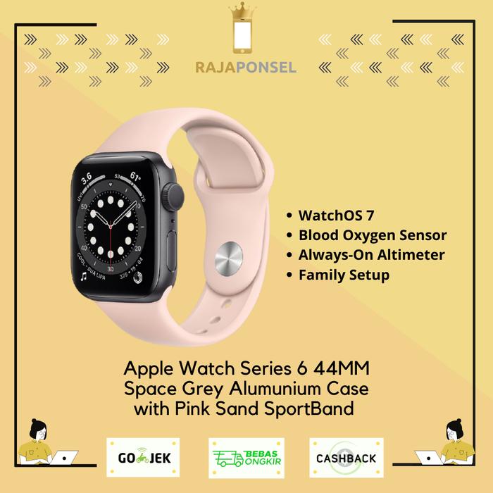 Jual Apple Watch Series 6 44mm Space 