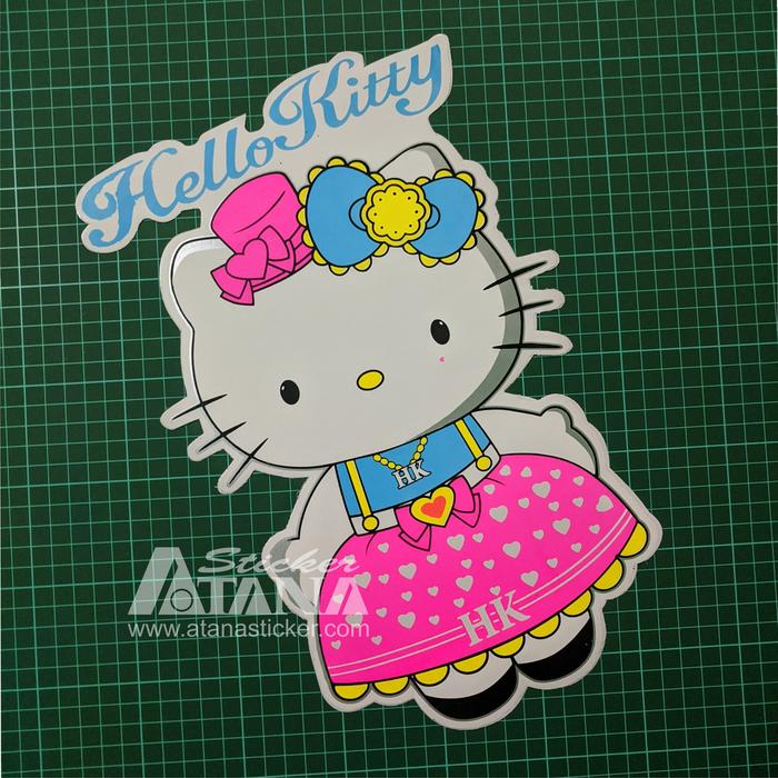 Gambar Stiker Printing Sablon Jumbo Vinyl Hello Kitty Kartun Anime Imut Cute - 13 dari Atana Sticker undefined Tokopedia