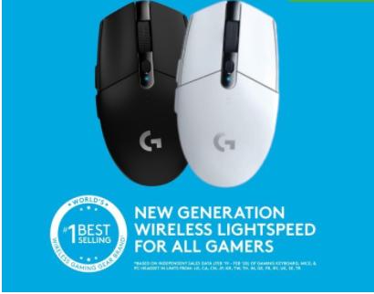 Gambar Logitech G304 Lightspeed Wireless Gaming Mouse - Hitam dari Logitech Centre undefined Tokopedia