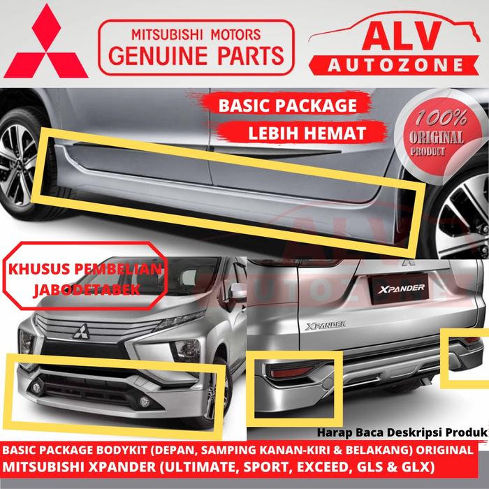 Gambar BASIC PACKAGE - 1 SET BODYKIT/AEROKIT/SPOILER ORIGINAL XPANDER - Bronze dari ALV Autozone undefined Tokopedia