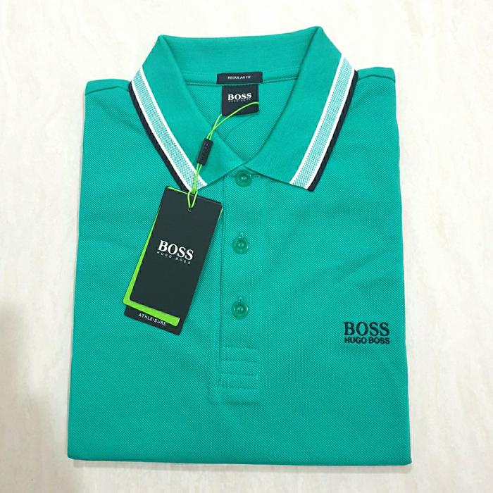 NEW HUGO BOSS Paddy Green Polo Shirt 