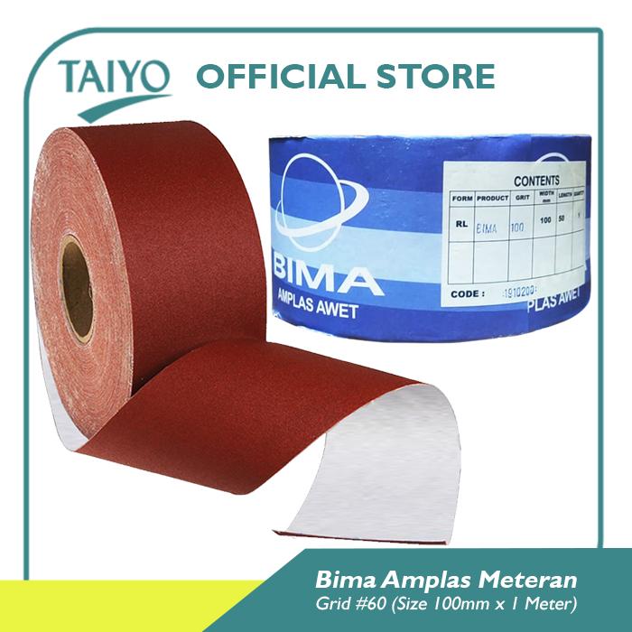 Gambar Taiyo Bima Amplas Kain Per Meter Grid #60-400 - 60 dari TAIYO Abrasives & Adhesives undefined Tokopedia