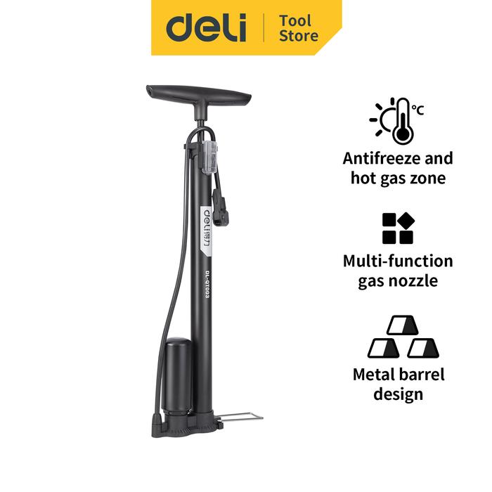 Gambar Deli Air Pump/Pompa Angin Ban Sepeda Manual Φ38 x 500 DL-QT00X - 1 non barometer dari Deli Stationery Indonesia undefined Tokopedia