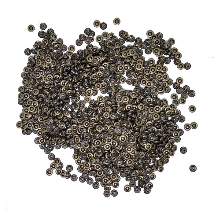 Gambar KANCING RIVET JEANS MODEL TOPI KEDALAM 10 MM SDO PER 12 PCS - ANTIQ BRASS dari Sakeena Craft undefined Tokopedia