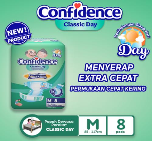 Gambar CONFIDENCE POPOK DEWASA M-8 / CONFIDENCE CLASSIC DIAPER DAY M-8 dari AmandaAnggunia undefined Tokopedia