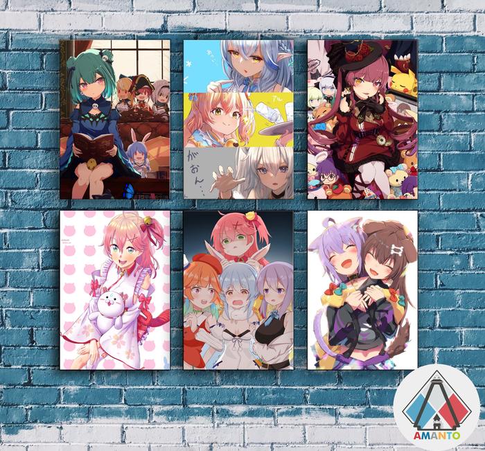 Gambar POSTER KAYU VTUBER HOLOLIVE HIASAN DINDING MURAH 20X30 - DISPLAY dari AMANTO.ID undefined Tokopedia