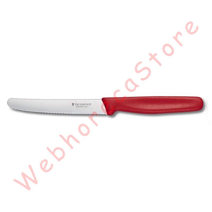 Gambar Victorinox Tomato Sausage Knife Wavy 10cm/ Pisau Tomat Sosis Gerigi - Putih dari Webhorecastore undefined Tokopedia