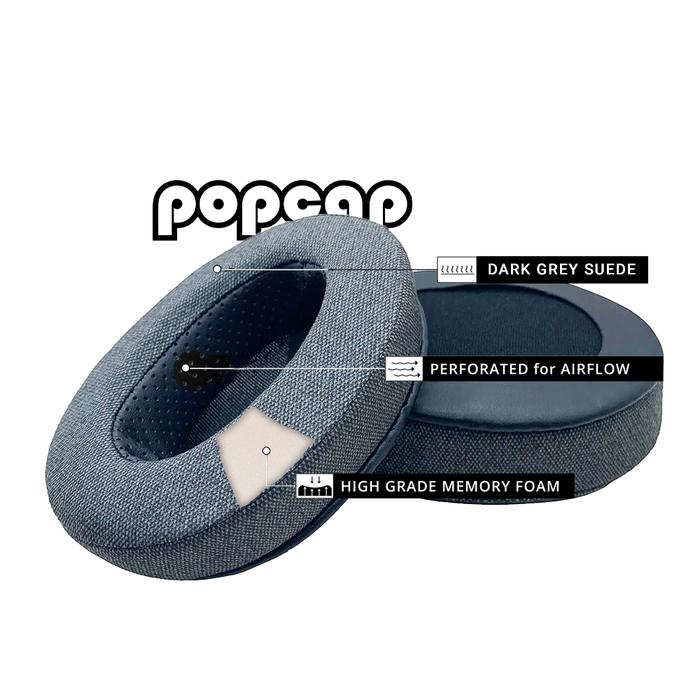 Gambar Earpad Cushion Leather Brainwavz Ear pad ATH-M50x M40x SX1 M50xBT MSR7 - Grey Flannel dari Popcap undefined Tokopedia