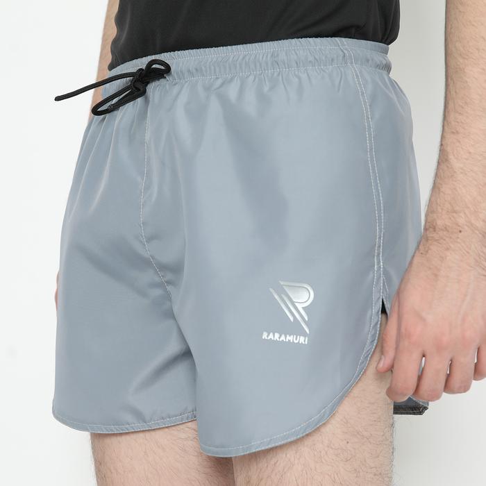 Gambar Celana Lari Raramuri Marathon Atlet Short Running - Abu-abu, XL dari Raramuri Store undefined Tokopedia