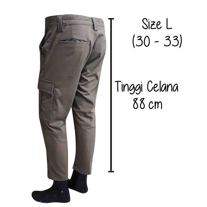 Gambar Celana Kargo Sirwal - L dari Marvee Store undefined Tokopedia