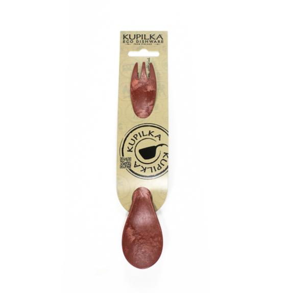 Gambar Sendok Garpu Kupilka Spork 205 - Cranberry dari Kayak Outdoor undefined Tokopedia