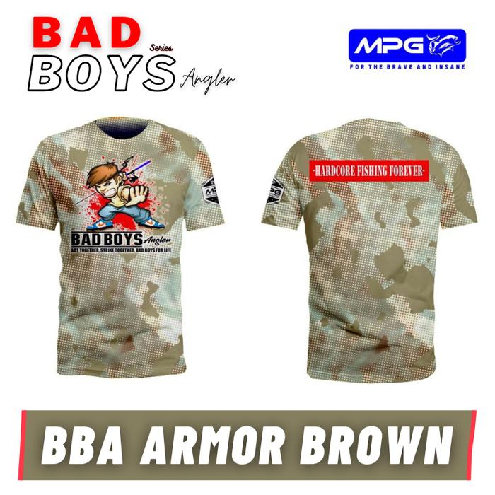 Gambar Jersey Mancing Bad Boys Angler Series MPG Armor - Abu-abu, XXL dari MPG ARMOR OFFICIAL undefined Tokopedia