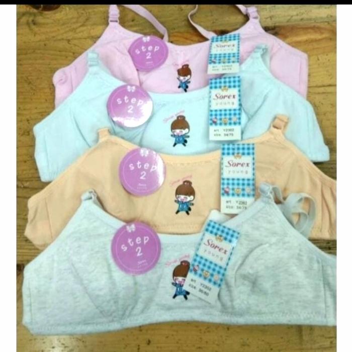 Gambar Bra remaja sorex busa tipis tanpa kawat rp.17500-rp.22000 - Pink, 34 dari OnlineShop Underwear undefined Tokopedia