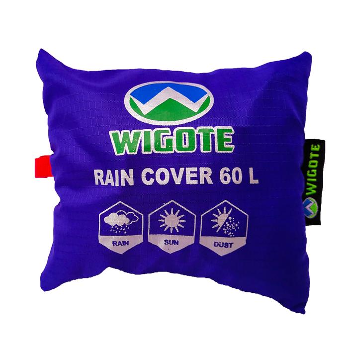 Gambar Rain Cover Bag Tas Gunung Jas Hujan Tas 60 L Waterproof Wigote - Biru dari WIGOTE undefined Tokopedia