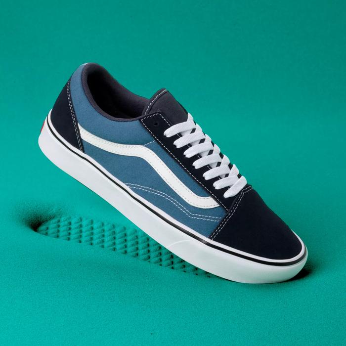 Jual Vans Ua Comfycush Old Skool-Navy Blue Biru, Kota Depok