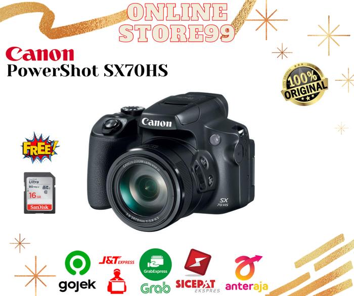 Jual KAMERA DIGITAL CANON POWERSHOT SX70 HS DATASCRIP Kota