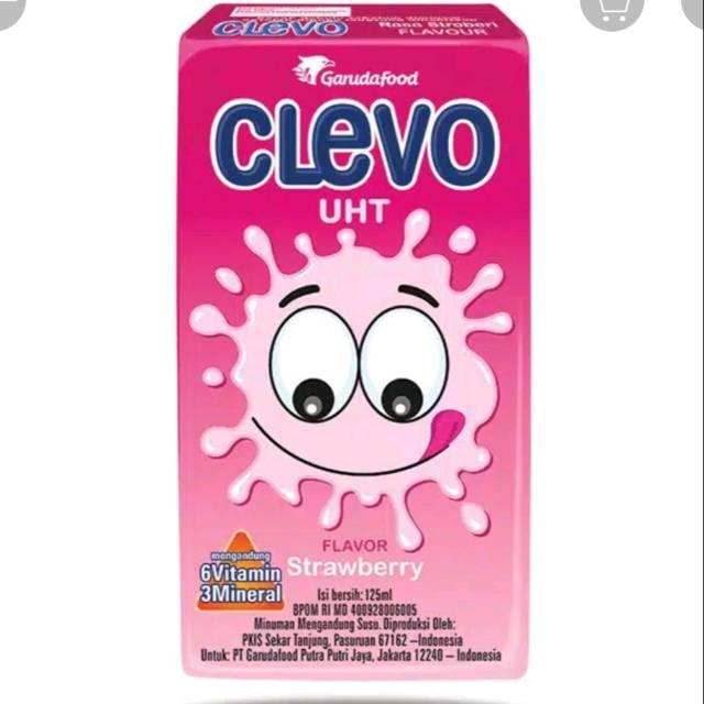 Gambar Susu UHT Clevo 125ml - Strawberi dari Emilly Online Store undefined Tokopedia