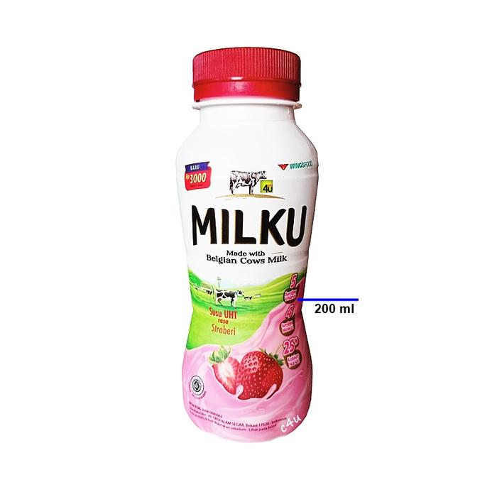Gambar Susu UHT Milku 200ml - Strawberi dari Emilly Online Store undefined Tokopedia
