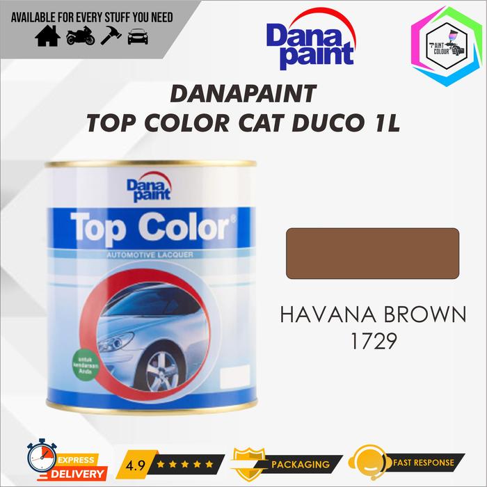 Jual Top Color 1729 Havana Brown Cat Mobil Kayu Besi Duco Kota Bandung Paint Colour Tokopedia