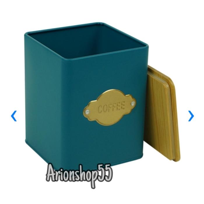 Gambar Toples Kopi Matea - Hijau Tosca dari Arionshop55 undefined Tokopedia