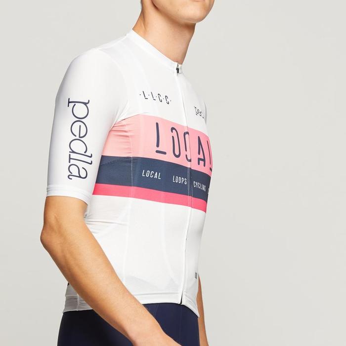 Pedla Men Jersey Team Lunaluxe White, XS