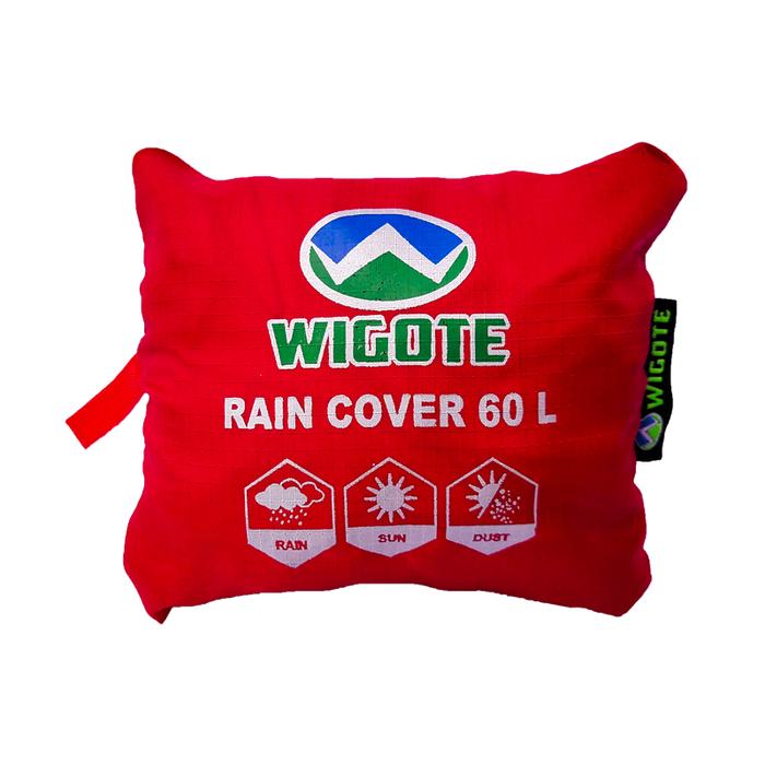 Gambar Rain Cover Bag Tas Gunung Jas Hujan Tas 60 L Waterproof Wigote - Merah dari WIGOTE undefined Tokopedia