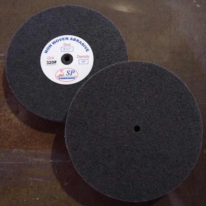 Gambar Roda Poles SP Cobrasiv 5P Non Woven Polishing Wheel 8"x1" - Grit 320 dari Amplas Surabaya undefined Tokopedia
