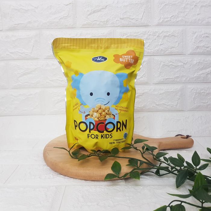 Gambar Popcorn For Kids No MSG Non GMO 80gr Abe Food | Warung Shiha - Sweet butter dari Warung Shiha undefined Tokopedia