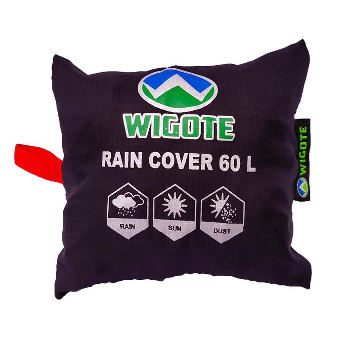 Gambar Rain Cover Bag Tas Gunung Jas Hujan Tas 60 L Waterproof Wigote - Hitam dari WIGOTE undefined Tokopedia