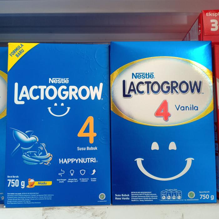 Gambar lactogrow 4 1kg - Vanila dari Osiana Susu undefined Tokopedia