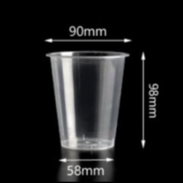 Gambar Gelas Plastik PP tebal 360ml - Plastic Cup Strawless - Clear dari Habicup undefined Tokopedia