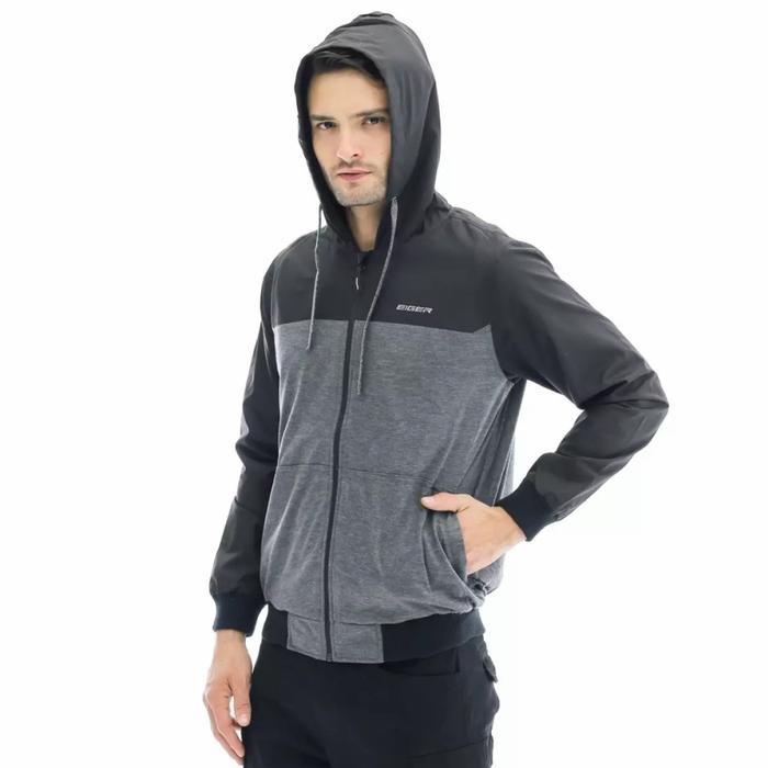 Gambar Jacket Riding Eiger Hoodie Scirocco 1.2 - Original - Hitam, M dari TD SPEEDSHOP undefined Tokopedia