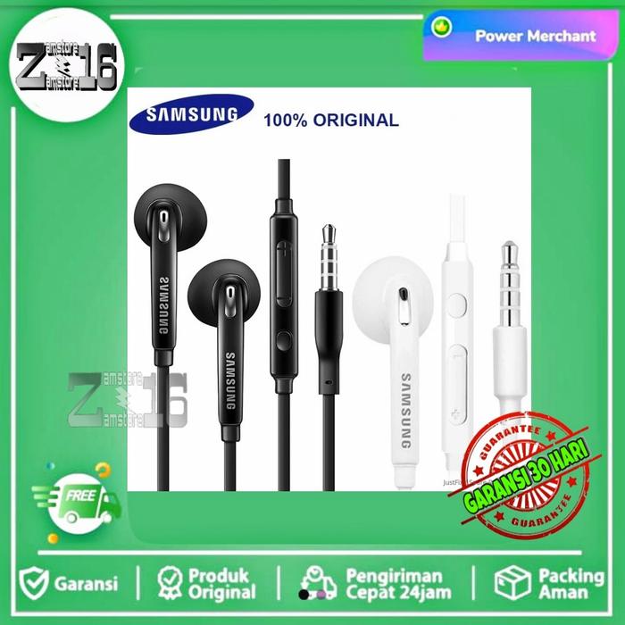 Jual HEADSET SAMSUNG M31 M 31 ORIGINAL 100% black hitam hedset