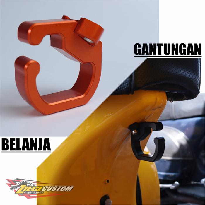 Gambar Gantungan Belanja Vespa Ziegi Custom dari ziegi custom undefined Tokopedia