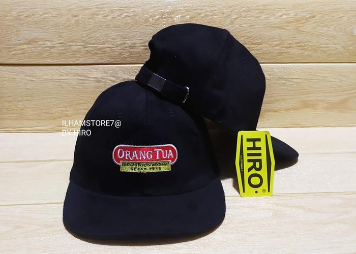 Gambar [COD]Topi Snapback Bordir CAP ORANG TUA New Model/Topi Skymo Original - Hitam, All Size dari HIROCLOTING7 undefined Tokopedia