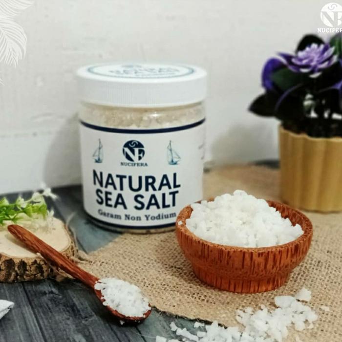 Jual Nucifera Natural Sea Salt 500gr Kota Tangerang Selatan Kingorganic Tokopedia
