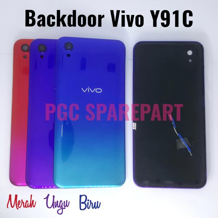 Battery Vivo Y91 Back Cover New Tutup Belakang Vivo Y91 Back Cover