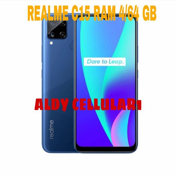 Gambar HP REALME C15 RAM 4 GB INTERNAL 64 GB GARANSI RESMI - Biru dari Aldy Cellular1 undefined Tokopedia